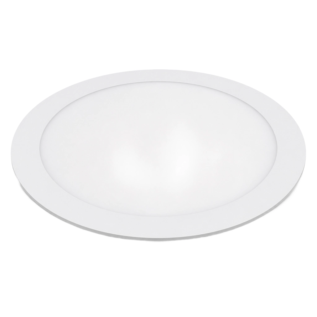 Kulatý vestavný LED panel s ultratenkým profilem